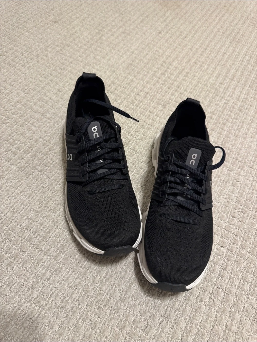 On Running Cloud Swift 3 Black/White Running Sneakers Womens size 9 - Picture 4 of 9
